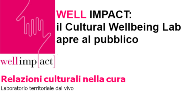 "RELAZIONI CULTURALI NELLA CURA"

Laboratorio territoriale dal vivo
17 novembre 2021 ore 10 – 17
Centro Congressi Alessandria
Piazza Fabrizio De Andrè, 76

Programma completo:
compagniadisanpaolo.it/wp-content/upl…

Registrazione:
eventbrite.it/e/biglietti-re…