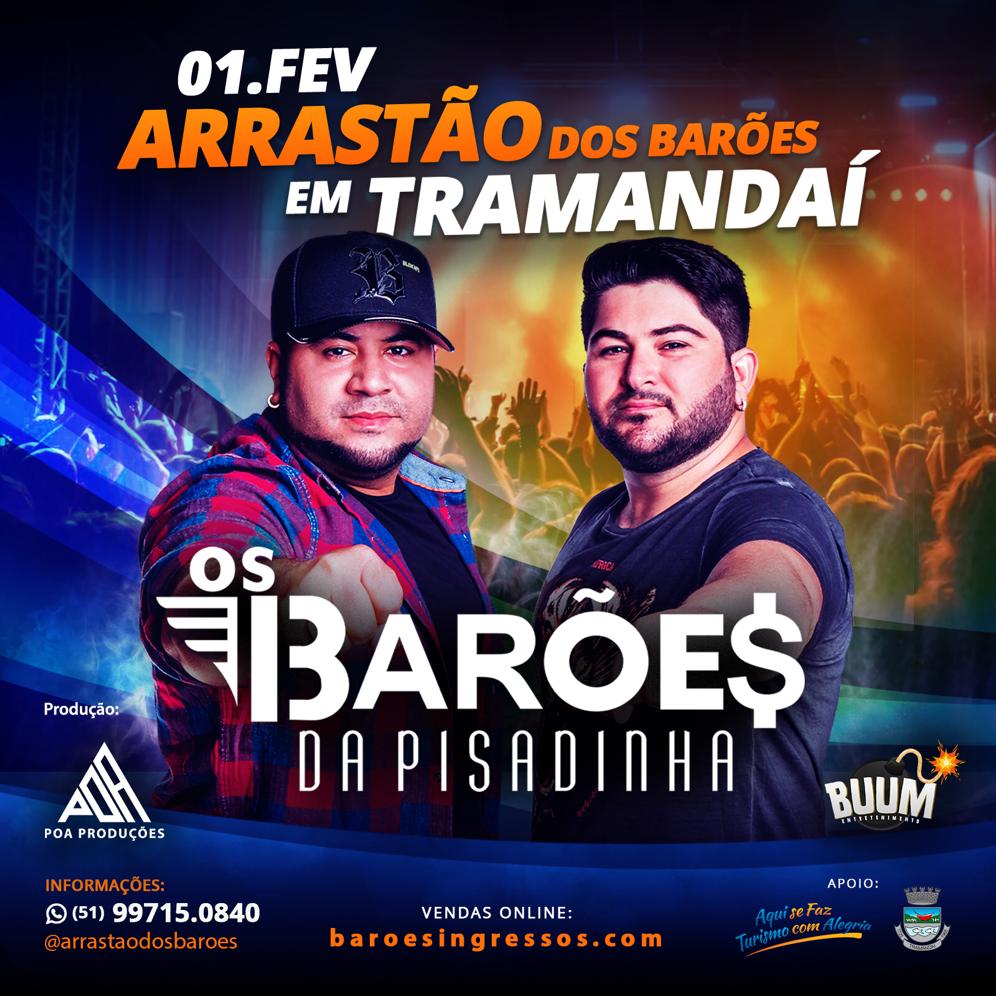 preftramandai's tweet photo. Vai bombar! Tramandaí confirma grande show com Barões da Pisadinha ( @OsBaroesOfc ) 🎊🎉 - https://t.co/BVn5WMecxb https://t.co/1x4Otp33bz