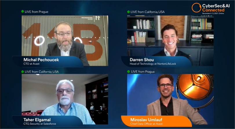 CyberSecAI's tweet image. 👁️ To finish this fireside chat, our CTOs share their opinion on the #Metaverse. 
#CyberSecAI