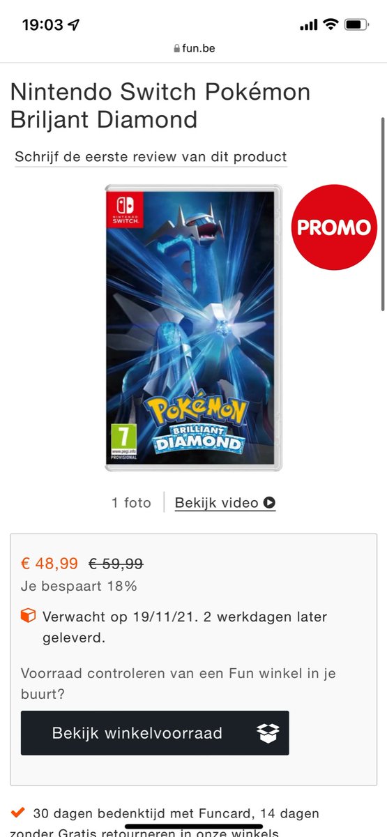 tgc_9012's tweet photo. @FunBelgium Ik ben geïnteresseerd in deze promo maar het lukt me niet om hem te bestellen. Hoe kan ik gebruik maken van deze promo? https://t.co/Tu56GNNBKM