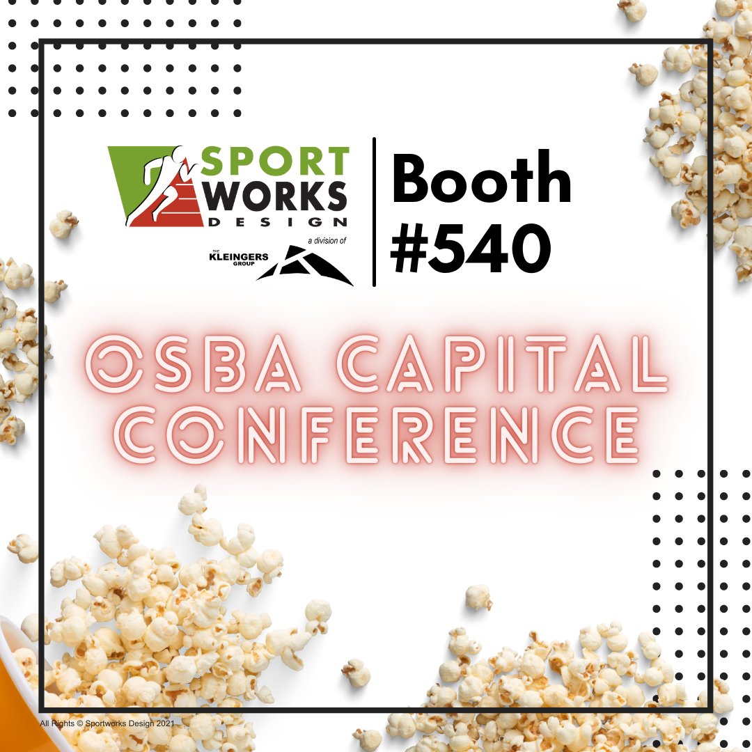 SptWorksDesign's tweet photo. Heading to @OHschoolboards Capital Conference next week? "Pop" over to #Booth540 for a quick snack and chat with our #institutional and #athleticfacilitydesign teams about your upcoming projects. 🍿 #OSBACC #CivilEngineering #SportEngineers #Cincinnati #Columbus https://t.co/W1a1Kw9WBN