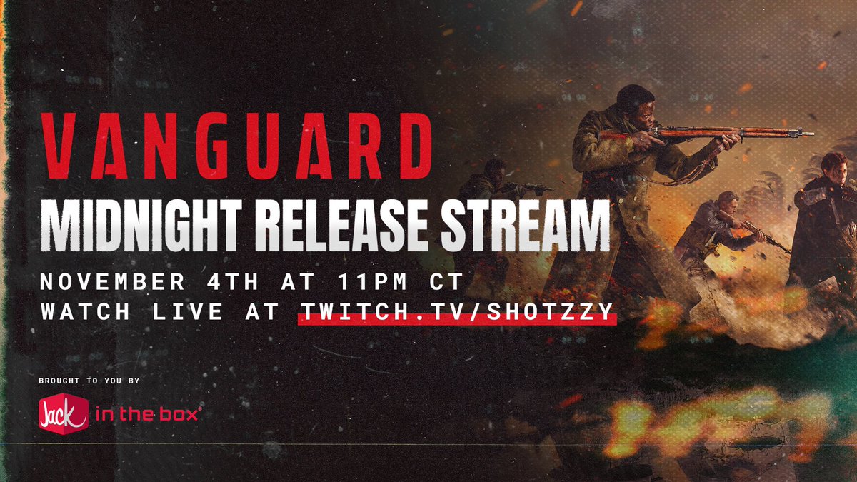 TONIGHT we’re grinding Vanguard kickoff tourneys and we’ve got gifted subs from @Jackbox for chat 👀 Be sure to stop by the stream tonight at 11pm CT 🔗 twitch.tv/shotzzy