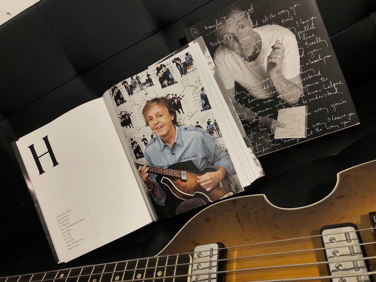 Already at home: The Lyrics by <a href="/PaulMcCartney/">Paul McCartney</a> ❤️
Thanks Paul and MPL from Spain