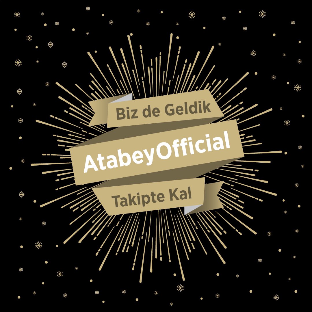 AtabeyOfficial's tweet photo. 🥳🥳🎉🎉 #MerhabaTwitter  Artık biz de buradayız 💫💫 https://t.co/byUxZ7xING