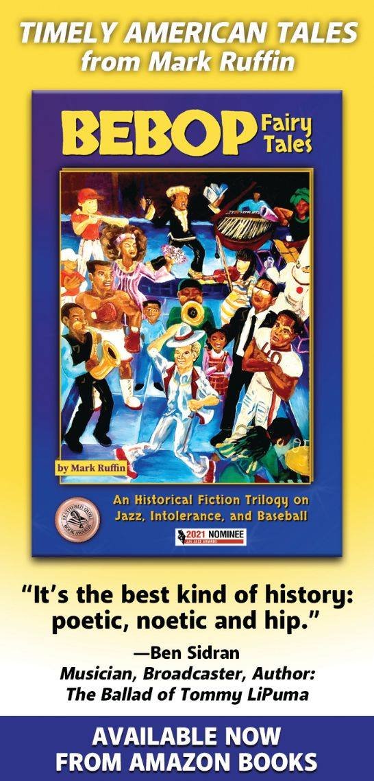 There's a nice short review of my book in the December <a href="/DownBeatMag/">DownBeat Magazine</a> Gift Guide accompanied on the next page by this ad.   It does makes a great stocking stuffer. More than 18 months after the release of "Bebop Fairy Tales" and there is still nice press happening.  I'm grateful.