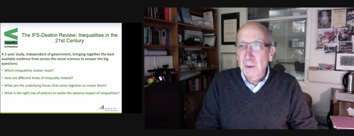 uclspp's tweet image. Professor Sir Richard Blundell begins tonight&apos;s #PolicyandPractice seminar by introducing the IFS-Deaton review and highlights that although inequality has risen in other countries e.g. Norway and Sweden, it hasn&apos;t risen nearly as much as it has done so in the UK.