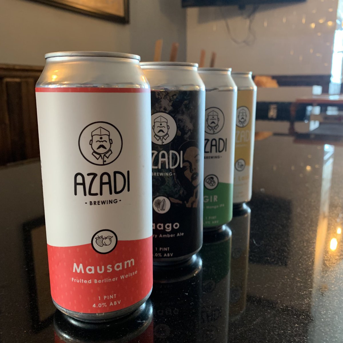 Beermiscuous's tweet photo. We would like to wish everyone who celebrates a happy Diwali and a happy anniversary to @AzadiBrewing ! Try some of their amazing beers in house or order some online on our website at the link here : https://t.co/w27xa9FWXE https://t.co/p4p5JmA1s5