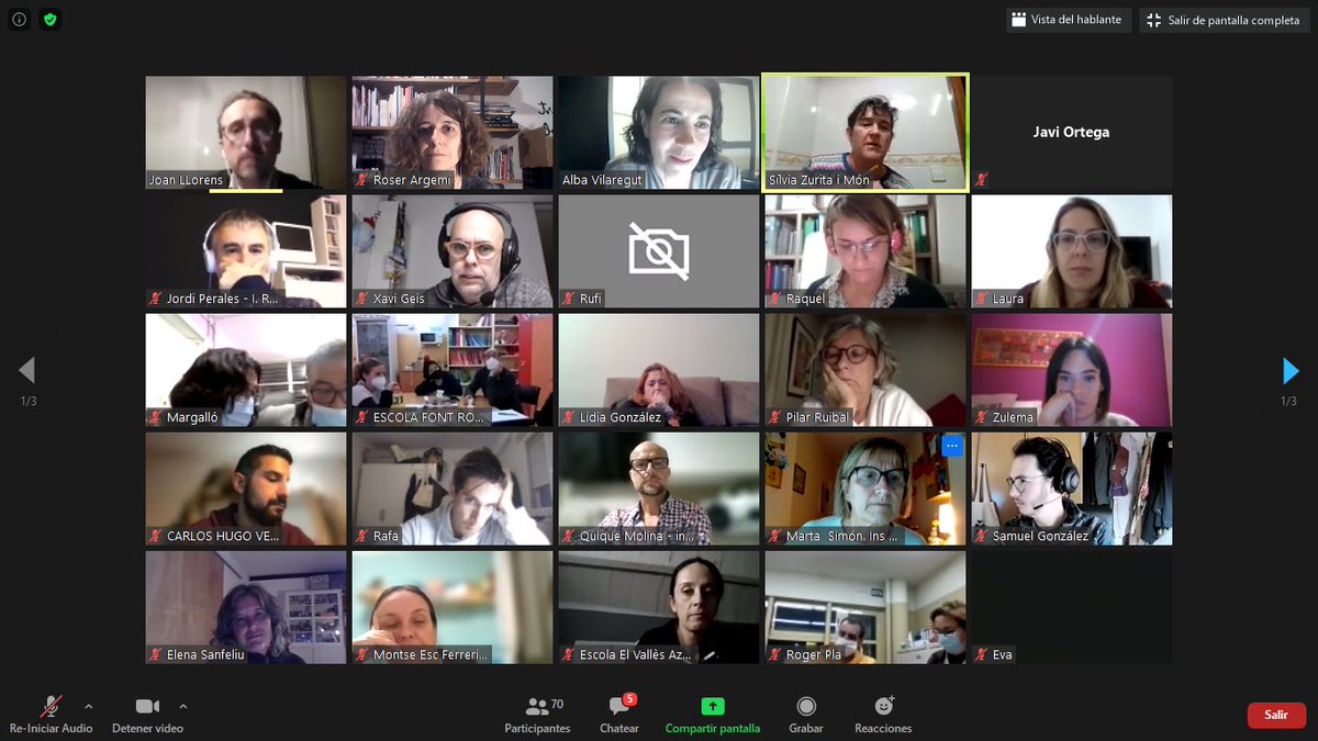 aliancesmagnet's tweet photo. Els equips impulsors dels centres #magnet reflexionen entorn al rol de l’equip impulsor en el seu procés de #transformacioeducativa en aliança amb el seu partner
#motivar #coordinar #implicar #inspirar #acollirdissidència #facilitar #treballenequip https://t.co/YJ6AEJlkOD