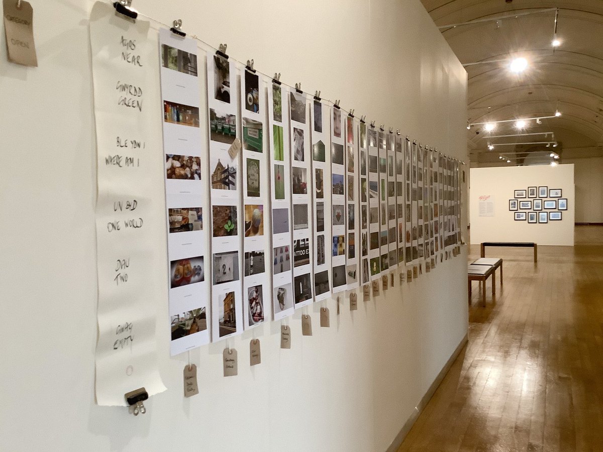 NLWales's tweet photo. It's been lovely seeing so many visit the #ffotomarathon2021 exhibition. If you've not been yet there's still a chance until 10.11.21 to come and see the amazing photographs on display which are part of the season of photography here at the Library. 
@FfotoAber @NLWExhibition https://t.co/pnBlzN8uD4