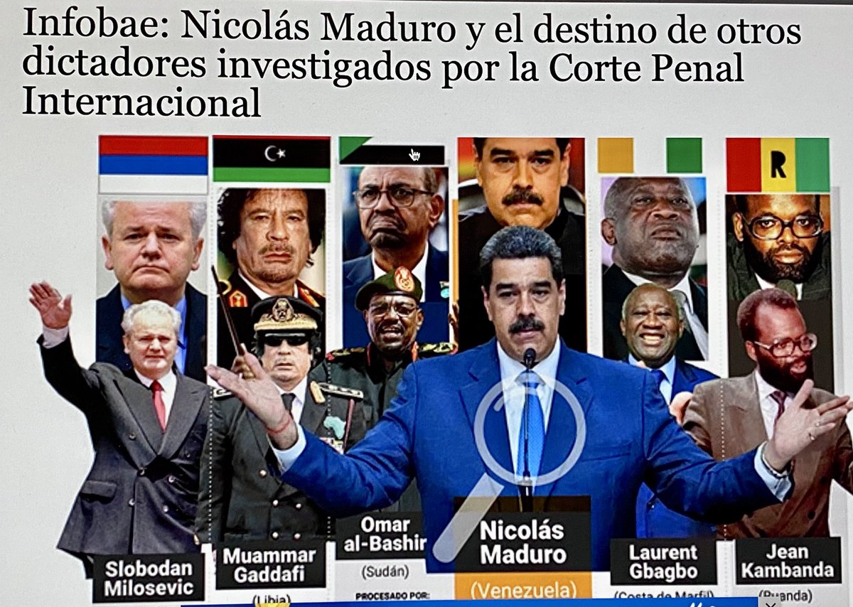 Diego_Arria's tweet photo. Integrantes Fuerza Armada mírense en este espejo  donde su patrón para vergüenza de uds, y desgracia nuestra todavía los manda y eso como saben no los exonera por complicidad de crímenes https://t.co/cg2gaV87hC