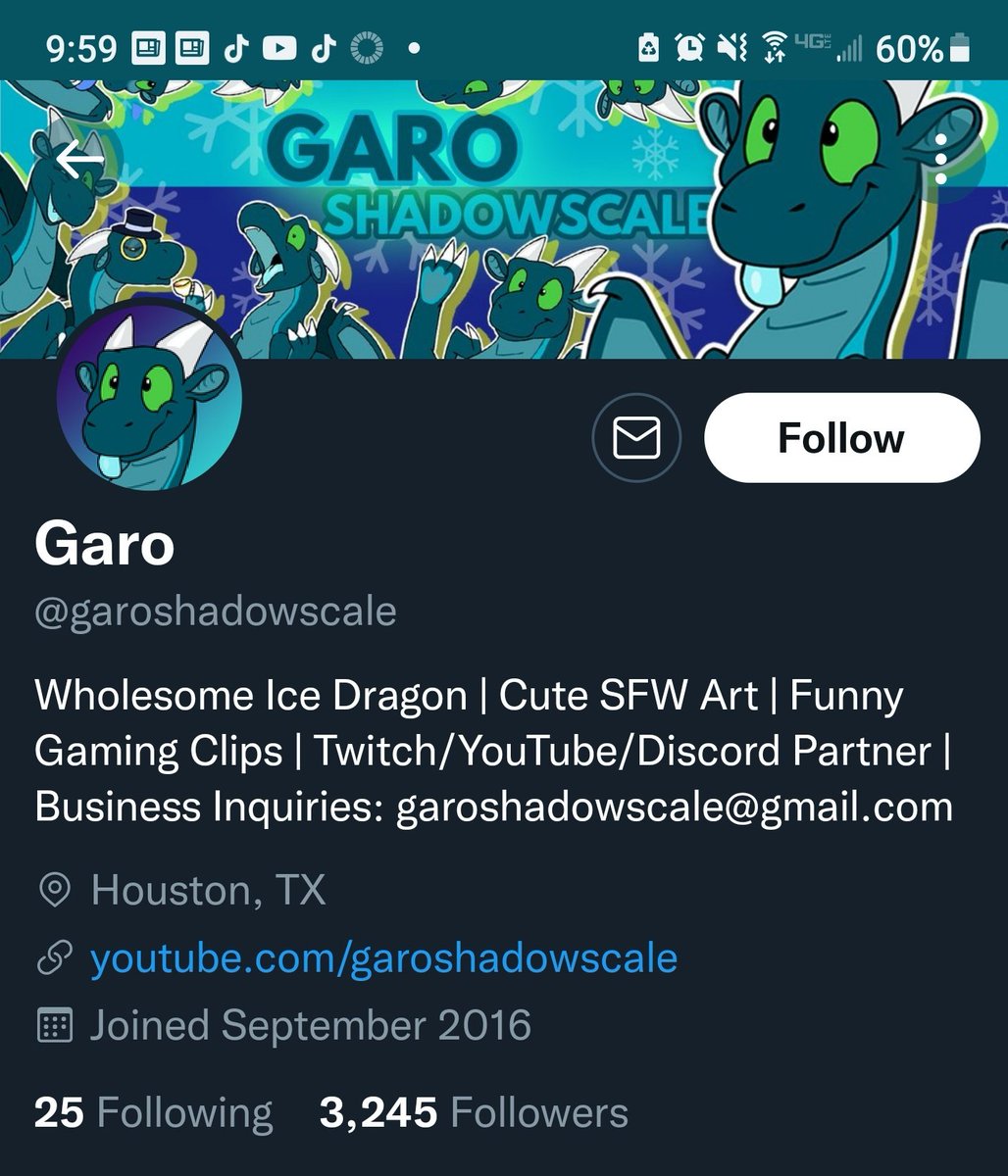 SbwrielYT's tweet photo. Garo has lost followers since locking down. #garoshadowscale https://t.co/qsDsmKJgdF