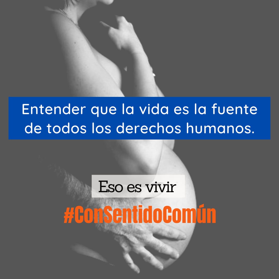 SentidoComunCO's tweet photo. ¡No existe el derecho a abortar!
Existe el derecho a la vida. 
¡Existe la dignidad humana!

#ConSentidoComún https://t.co/sxy6v84lbG