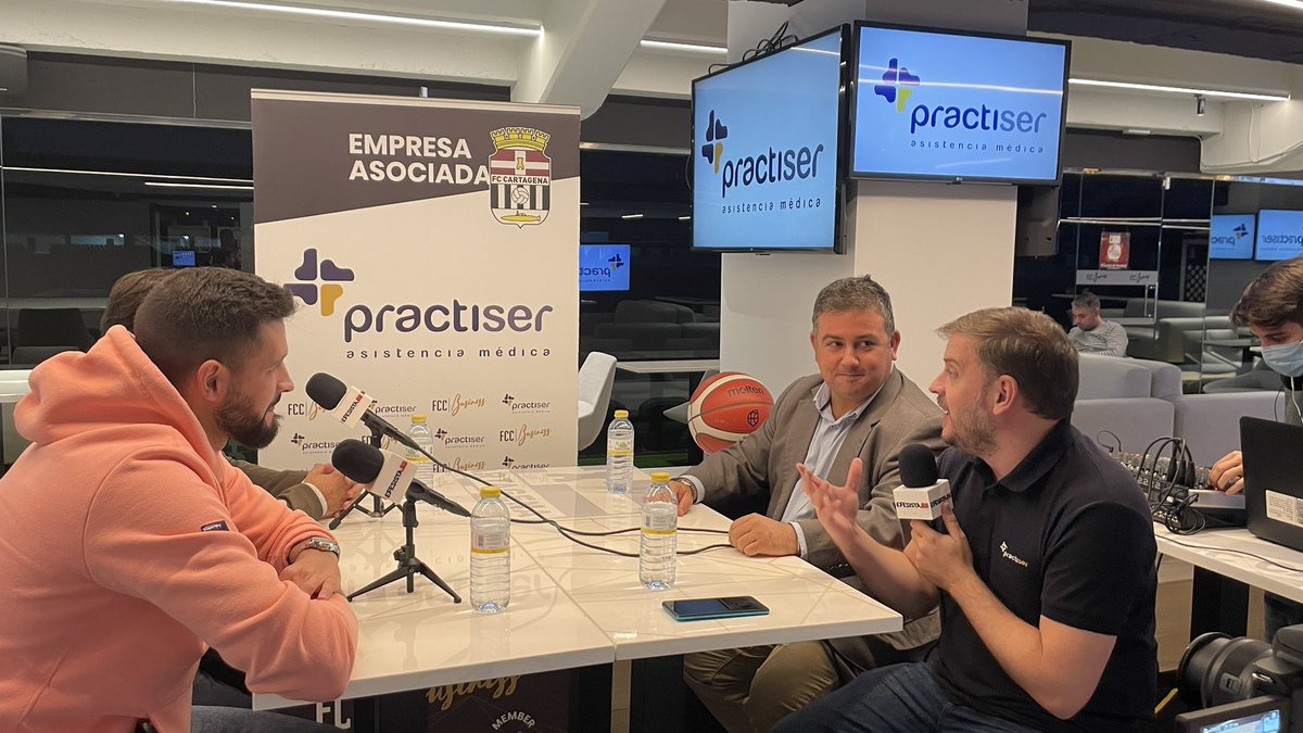 practiser_am's tweet photo. 🎙 Tertulia Blanquinegra de @EfesistaOficial, con David Ayala y Daniel Astilleros, de @cb_cartagena, patrocinada por #Practiser, en @fcc_business.
➡️ https://t.co/QSu4PRifh6
#SeccionesAlbinegras #PractiserConElDeporte https://t.co/YKrkWZafGS