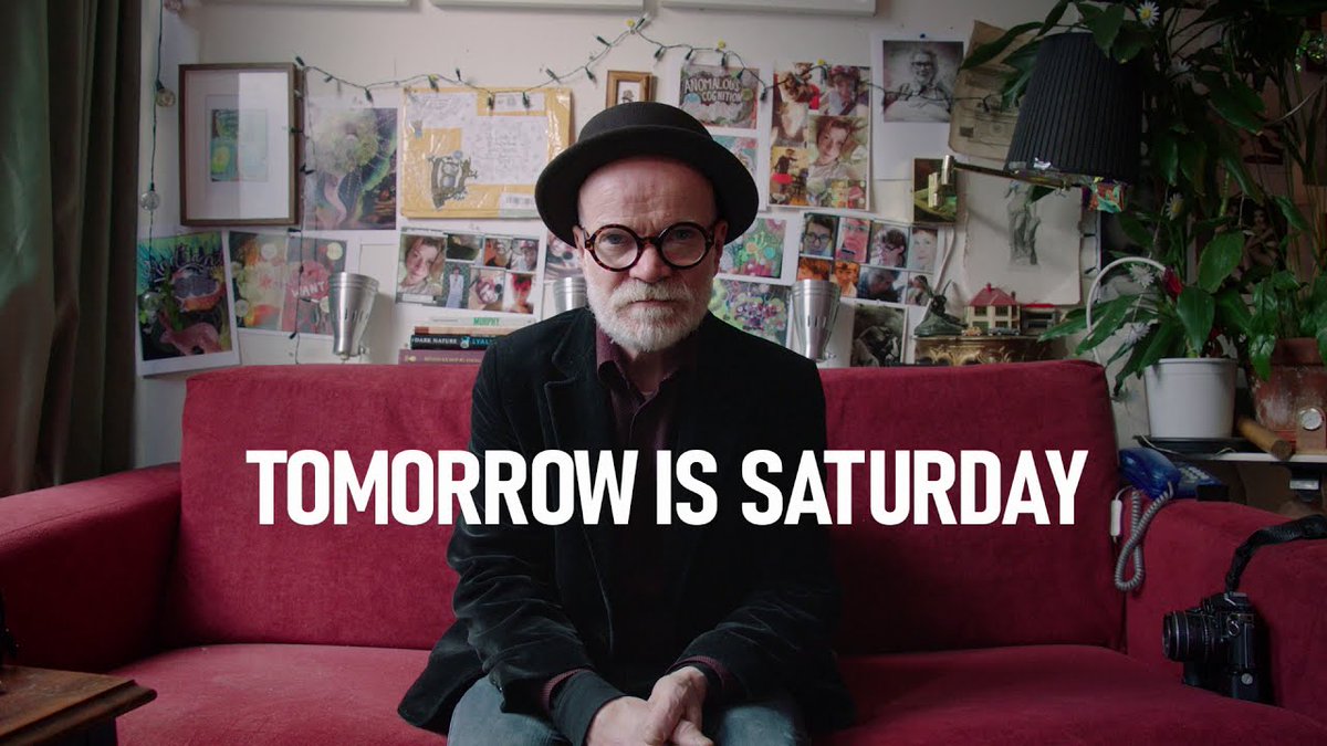 rte's tweet photo. An award-winning doc + intimate portrait of the life and work of Irish collage artist @seanhillen.Sean was diagnosed with Aspergers in his late 50s & decluttering his home takes him down memory lane.📺Tomorrow Is Saturday| Tonight 10.15pm @RTEOne @RTEplayer
#tomorrowissaturday https://t.co/aFmUJQgFS8