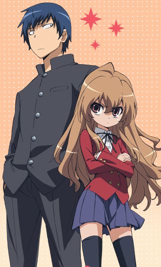 anime scenes 💕 on X: Taiga and Ryuuji (Toradora) / X
