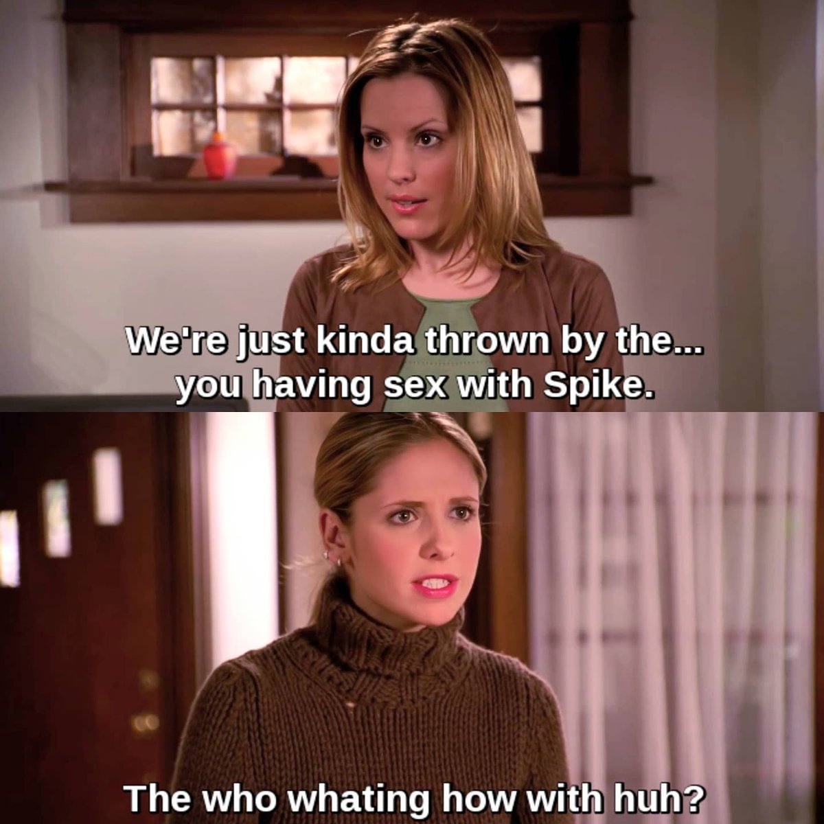 SpuffyLatino's tweet photo. "INTERVENTION" Season 5 #Buffythevampireslayer , #Btvs #Spike #Buffy #Spuffy 😄 https://t.co/7SXyQUmdL0