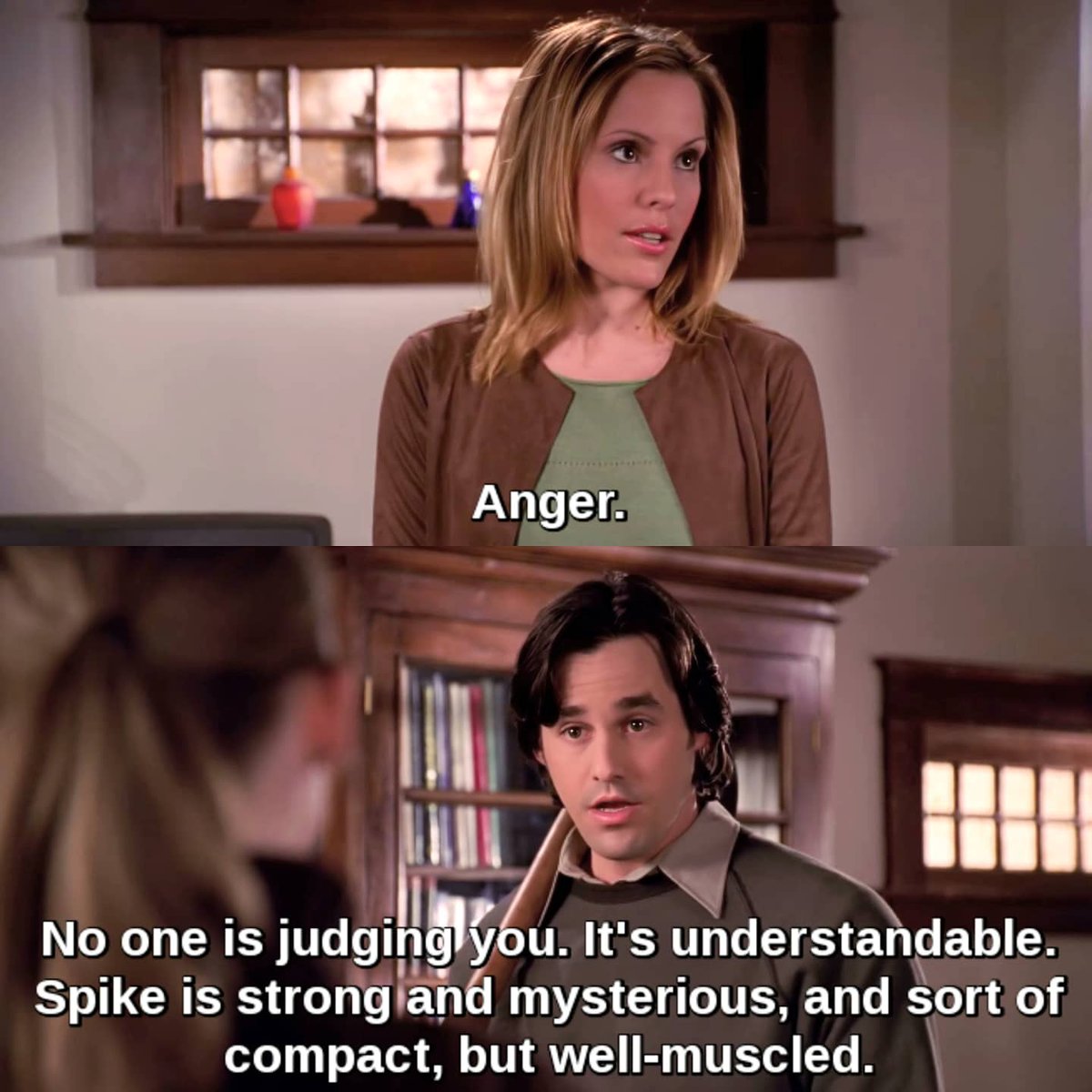 SpuffyLatino's tweet photo. "INTERVENTION" Season 5 #Buffythevampireslayer , #Btvs #Spike #Buffy #Spuffy 😄 https://t.co/7SXyQUmdL0