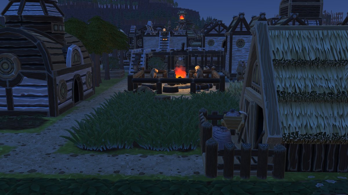 mae_mckinnon's tweet photo. #TimberbornContest
Wood Lake is a small but prosperous community. "We have everything", the Mayor says. Why build a moat 'around your city' when you can build in a lake? Come. Come. Relax by our fires and enjoy the finest grilled potatoes beaverkind has to offer. https://t.co/RqvgcXRD9e