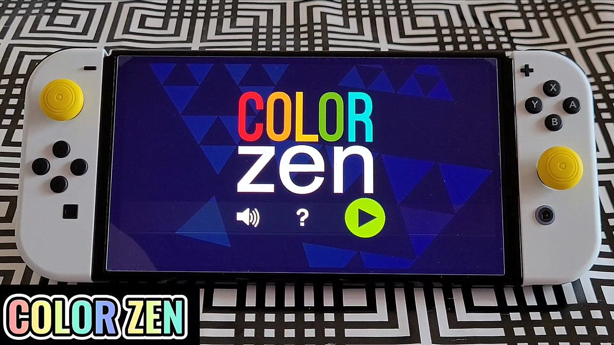 Varuzza_95's tweet image. ¿Quieres ver cómo es jugar #COLORZEN  en #NintendoSwitchOLED?
Preparé un #GAMEPLAY en mi #canal de #YouTube👇🏻
m.youtube.com/watch?v=GeZaIq…

#Gaming #Gamer #Games #Videogames #Nintendo #Switch #OLED #SwitchOLED #NintendoSwitch #Colors #Puzzle #Indies #Indie #Viral #Video #YouTuber #WOW