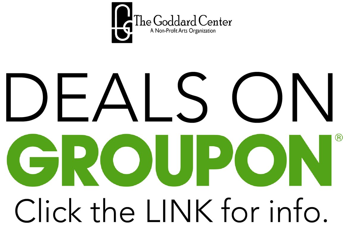 GoddardCenter's tweet photo. Did we mention we have DEALS ON GROUPON! EEK! Check out our deals on membership! Click the LINK below to discover our deals on ART CLASSES &amp; MORE!
https://t.co/Ul8ogzgAiQ https://t.co/v7fjdvhbgo
