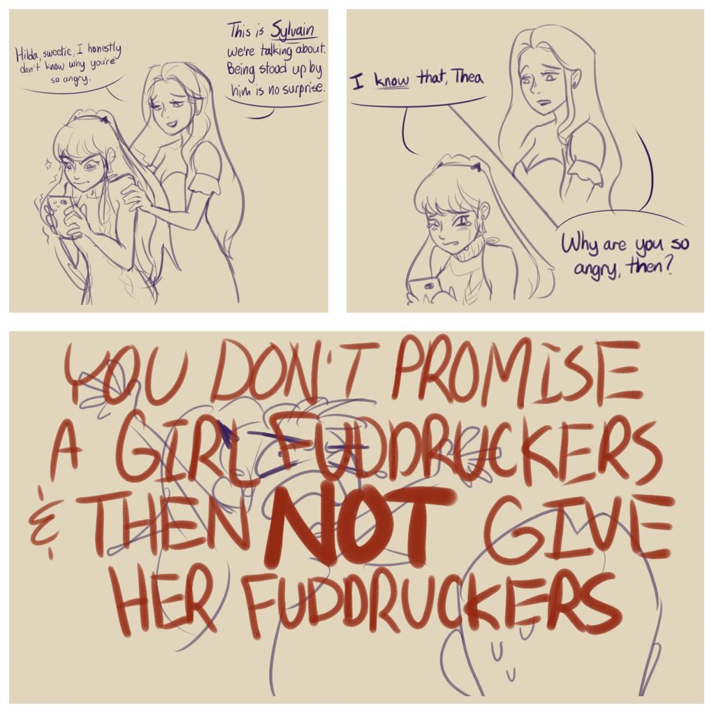 ChelmiAboutIt's tweet photo. the possible hilda+dorothea+sylvain dynamics are such a goldmine
#fe3h https://t.co/zIEEZmjHgO