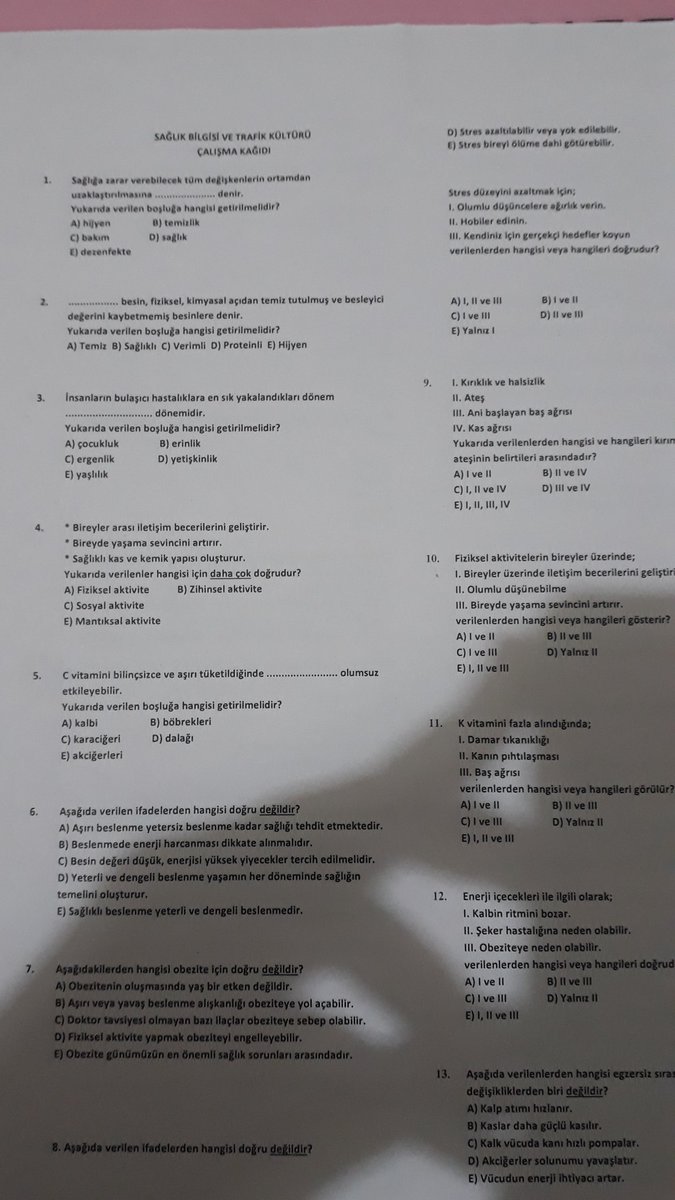 bedlamiteylul's tweet photo. Bunlari cevaplayana ne isterse yapiyorum yarin sinavim var 😭😭 https://t.co/VFLvie257o