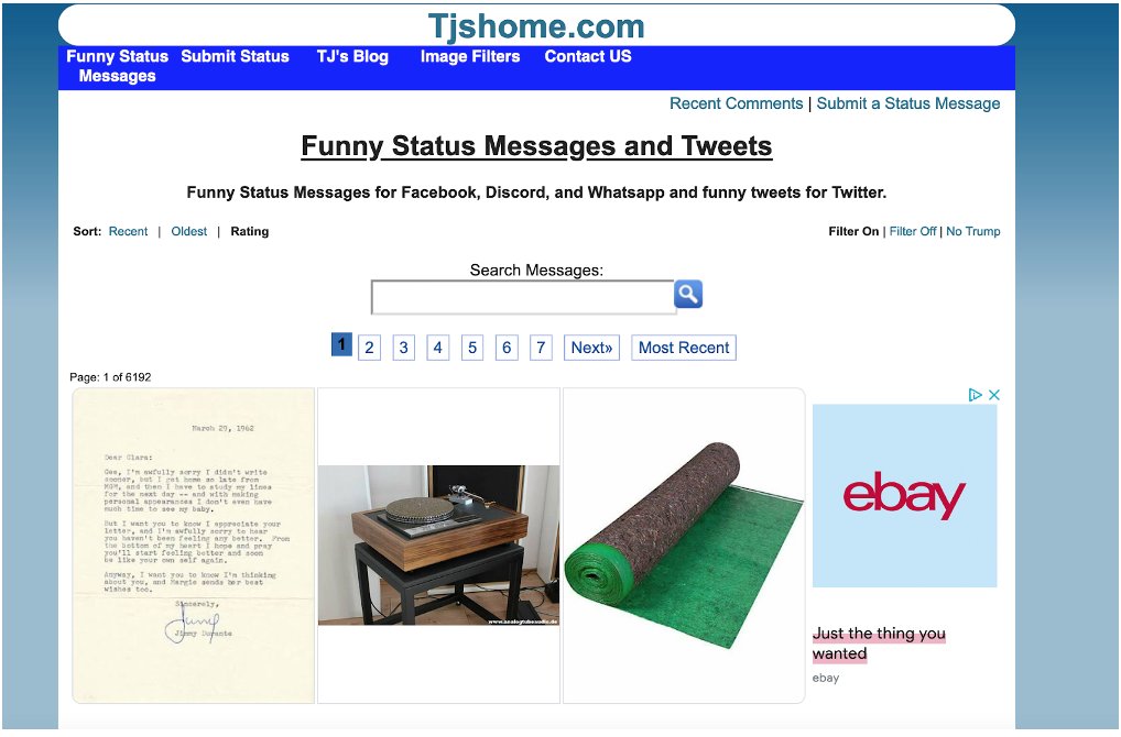 WeAreNoblMedia's tweet image. ADFAIL #234892: A dude named TJ set up a personal website and got ads from one of the world’s biggest companies. There’s no joke here. It’s literally what happened. #adfail #crediblecontent #brandsafety #media #adbuy #noblmedia