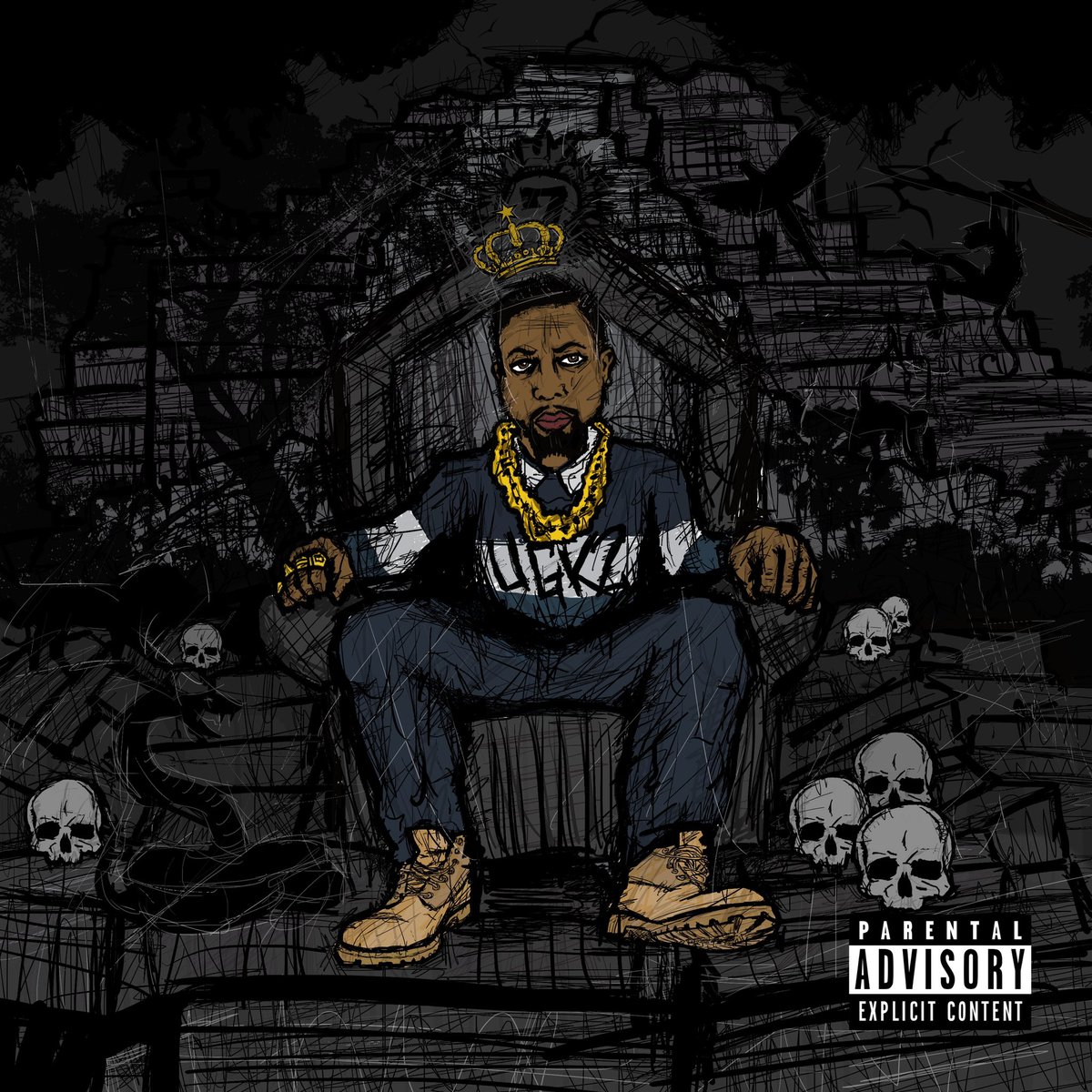 Recognizeali's tweet photo. Streaming everywhere at midnight 🔥🔥🔥 we go again ! album #28 🤲 Highest salutes to everyone featured on this jawn 💯💯 #UndergroundKingII #Peacetomysupporters https://t.co/riZXnkbRPQ @Real_Greenfield @BIG_VK1 https://t.co/J4tpGXyWLJ