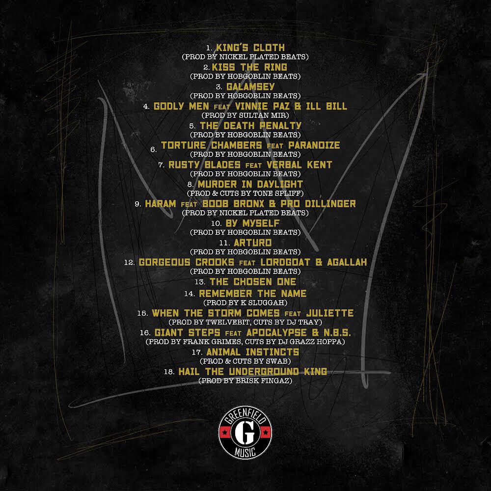 Recognizeali's tweet photo. Streaming everywhere at midnight 🔥🔥🔥 we go again ! album #28 🤲 Highest salutes to everyone featured on this jawn 💯💯 #UndergroundKingII #Peacetomysupporters https://t.co/riZXnkbRPQ @Real_Greenfield @BIG_VK1 https://t.co/J4tpGXyWLJ