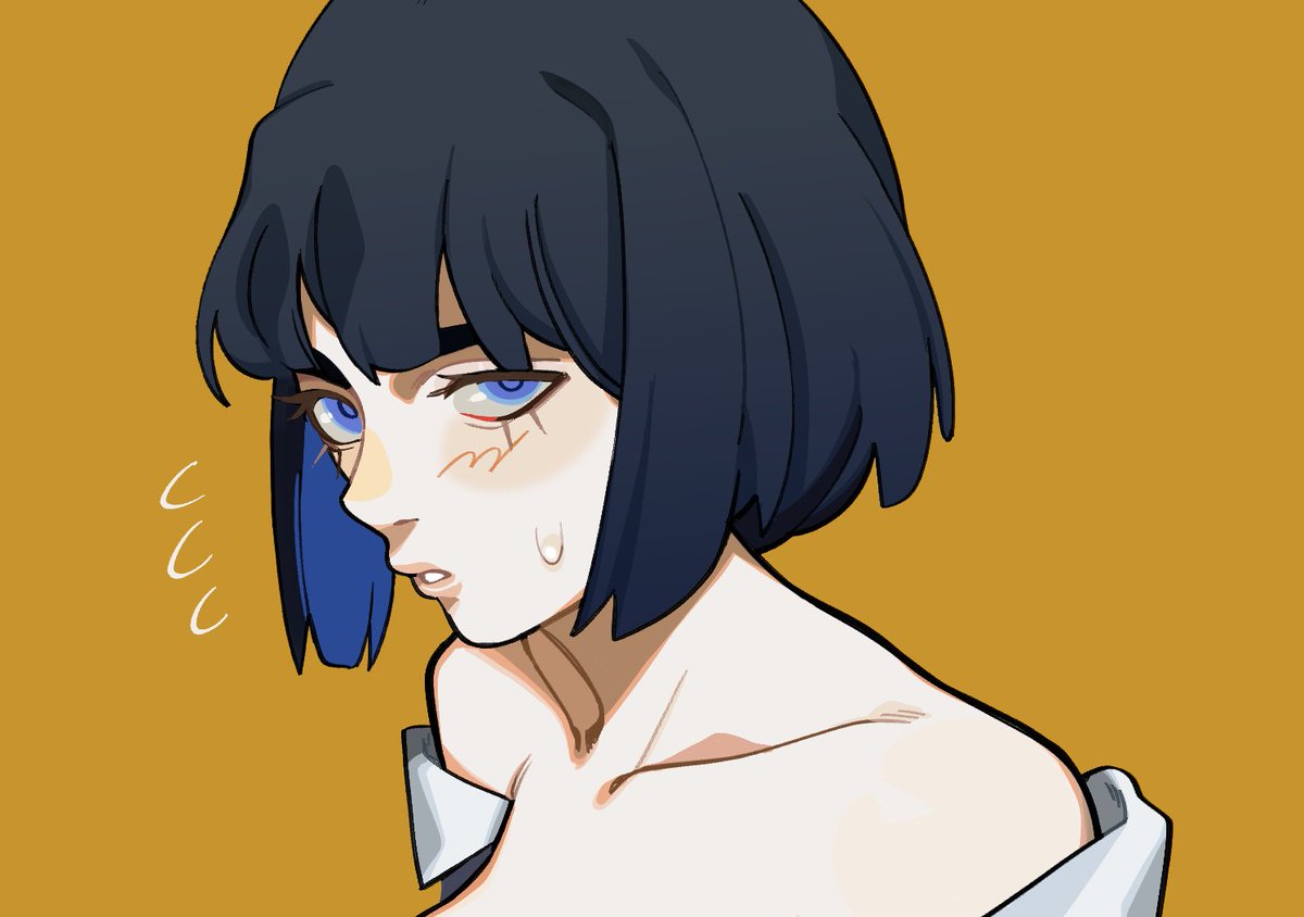 Short hair and Senketsu Satsuki NSFW up on patreon 😳 https://t.co/e5iE5FRnBa 