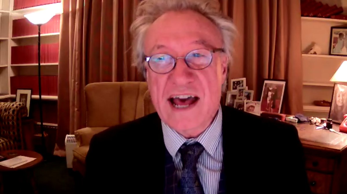 PhySoc's tweet photo. Our President, Professor David Paterson introduces the online launch of our new report 'The future of interdisciplinary research beyond REF 2021'.
“Interdisciplinary research has never been more important – from climate change to COVID.”
@DPAGPostdoc @UniofOxford #FutureREF https://t.co/Q8h5jD0crR