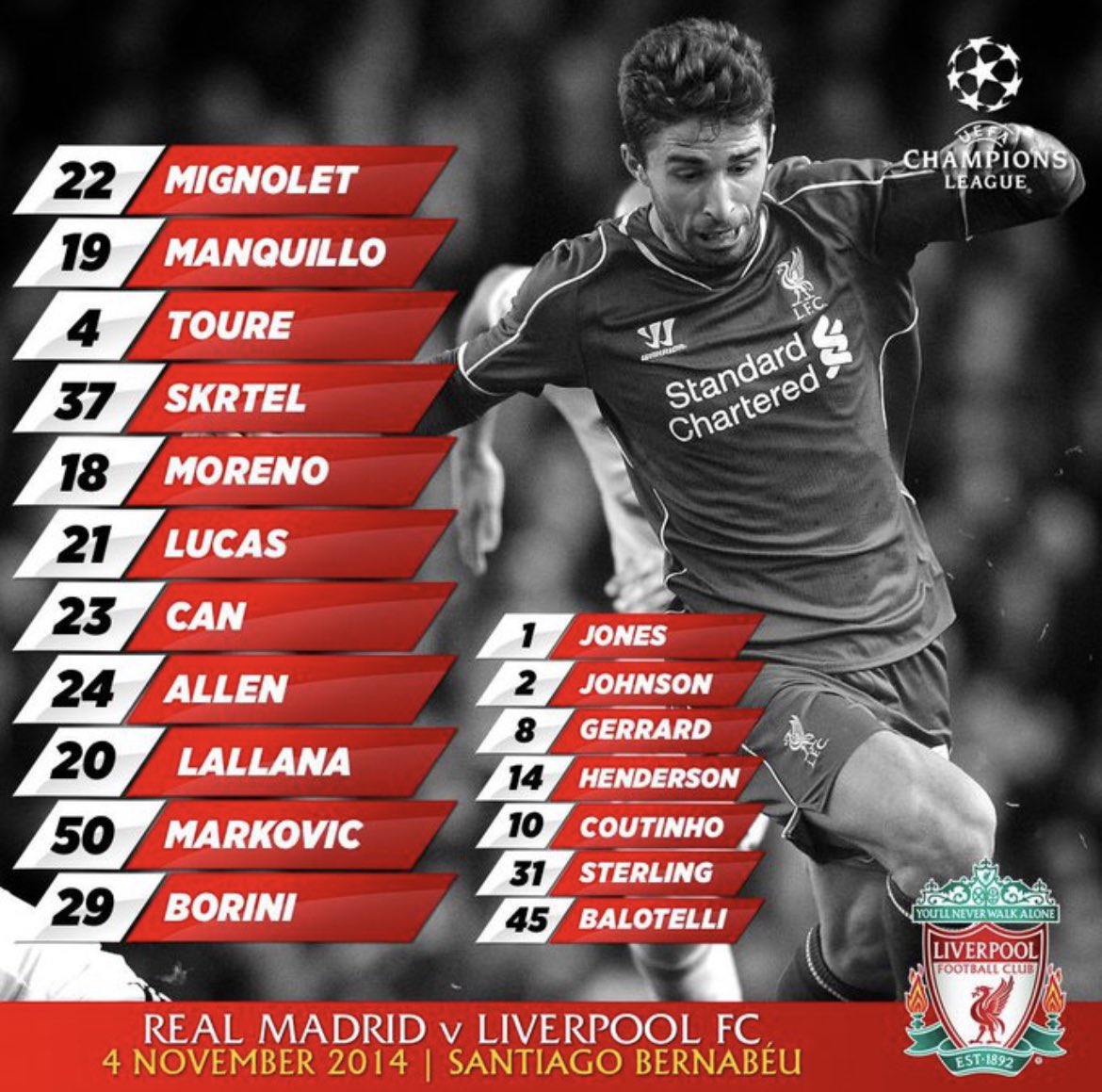 Seven years ago tonight….. #LFC