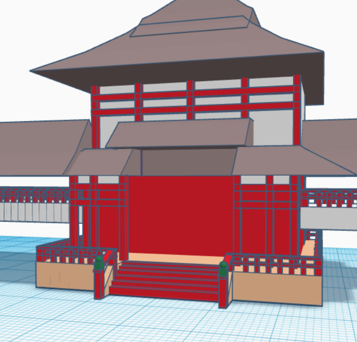 p_leiadraws's tweet photo. Byoodo Temple 3D Model ! https://t.co/qtGDWdyDiQ