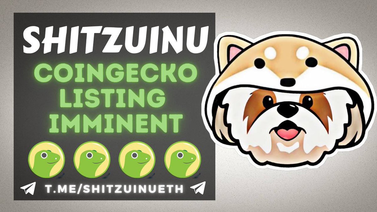 CryptoEmpressX's tweet photo. #SHITZUINU GOT COINGECKO FAST-TRACKED!!!
๐ฅ๐๐ฅ๐๐ฅ๐๐ฅ๐๐ฅ๐๐ฅ
https://t.co/lbdZPhBg8p
TG: https://t.co/CGDeDHkOYv
๐https://t.co/Zp0HlVtwbi
WEBSITE @ https://t.co/zbQ1RADArf https://t.co/9JSmJJ1RQM