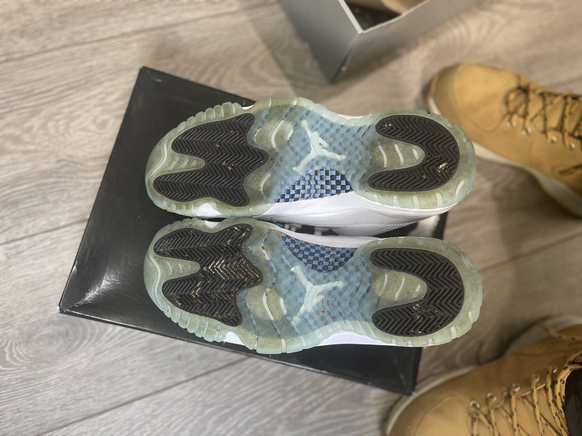 Kaiz_kickz's tweet photo. Before and after for @MoneyMan__S ๐งผ
Tap in w me for all your shoe needs ๐ฒ
#kaizkickz #tsdkcustoms https://t.co/njUVESa83J