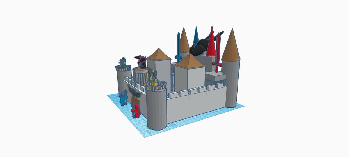 jingkai_zhu's tweet photo. My castle design https://t.co/k1vzwCLiBc