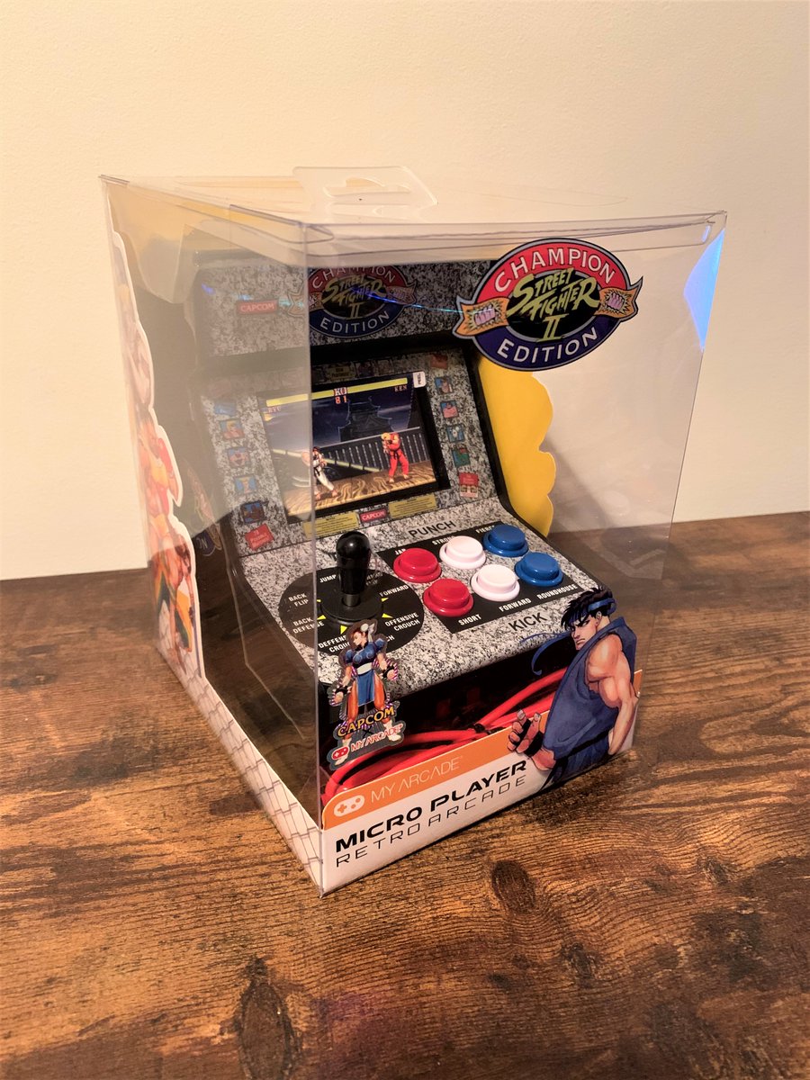 AlbinoBandit's tweet photo. I got a new thing! A micro Street Fighter II Champion Edition from @MyArcadeRetro. Maybe I'll make a little video. Maybe I'll be too lazy. We'll see.
#StreetFighter #StreetFighterII #MicroArcade https://t.co/6QIlIcp3bq