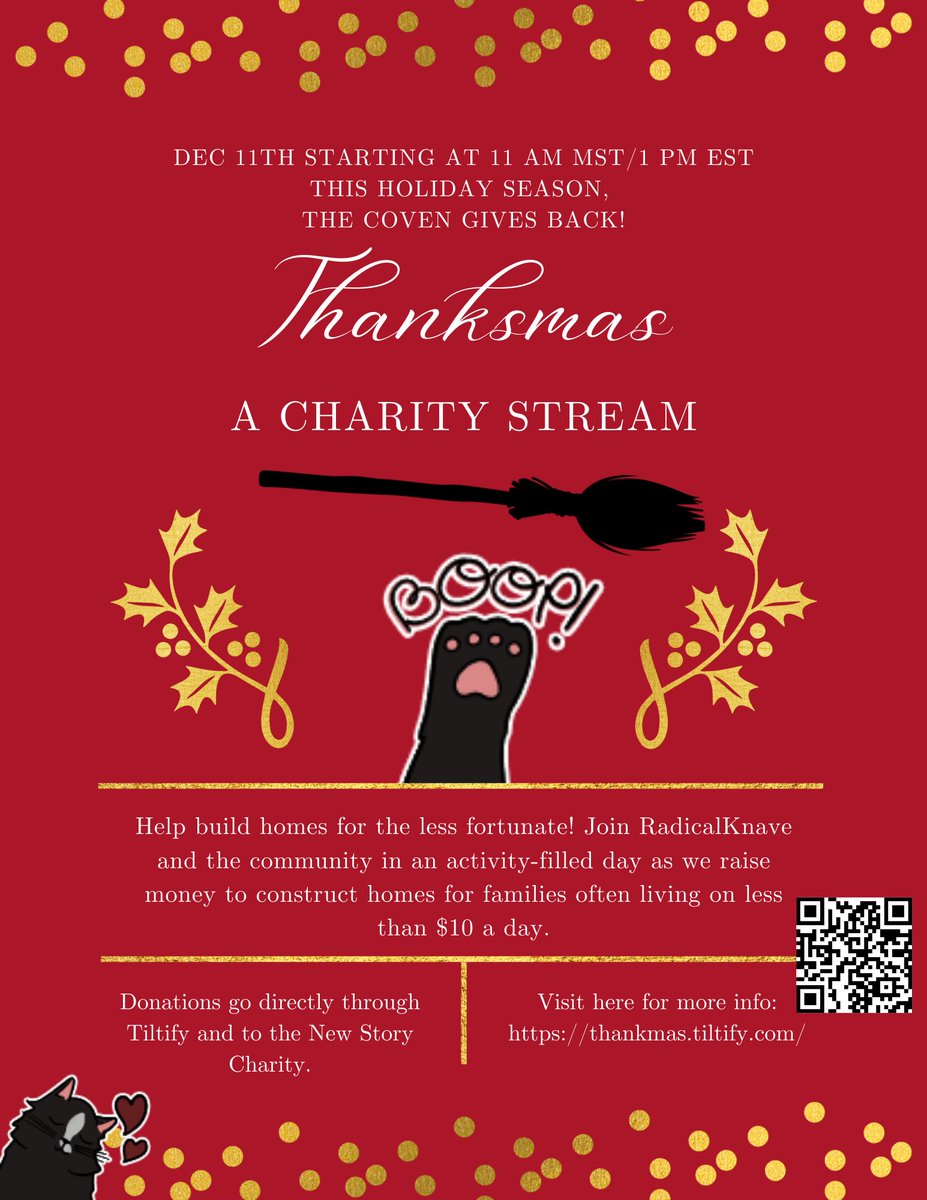 KnaveRadical's tweet photo. December 11th, to help those less fortunate. Please share this around! ♥♪ https://t.co/rFPbTJujvw