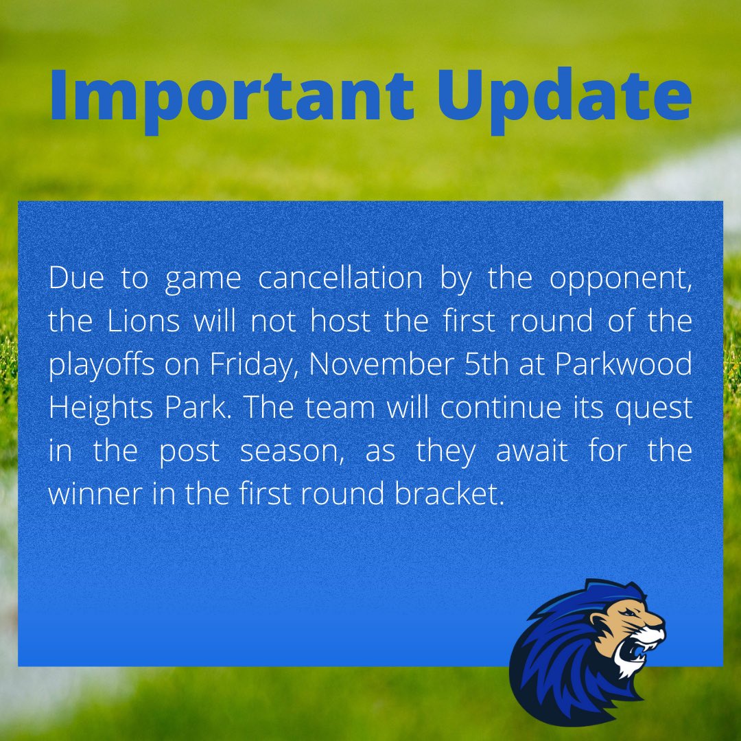 icalionsfb's tweet photo. Important Update. https://t.co/0nwx5oTy2Y