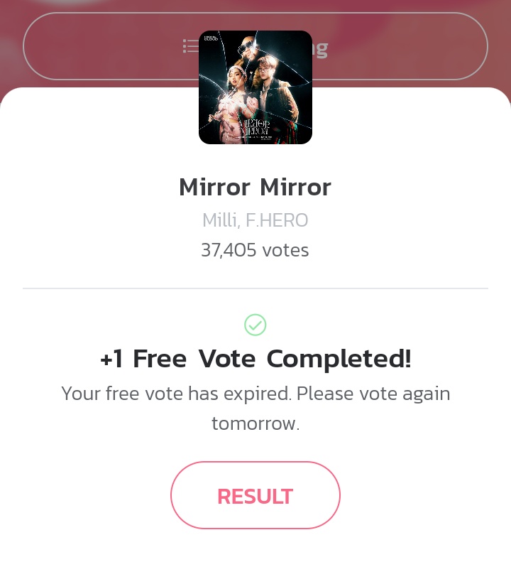 lovvstay's tweet photo. HOY ES EL ÚLTIMO DÍA PARA VOTAR POR MIRROR MIRROR EN TPOP, NO SE OLVIDEN DE DEJAR SU ÚLTIMO VOTO‼️‼️ https://t.co/Pcp6FkzhTG