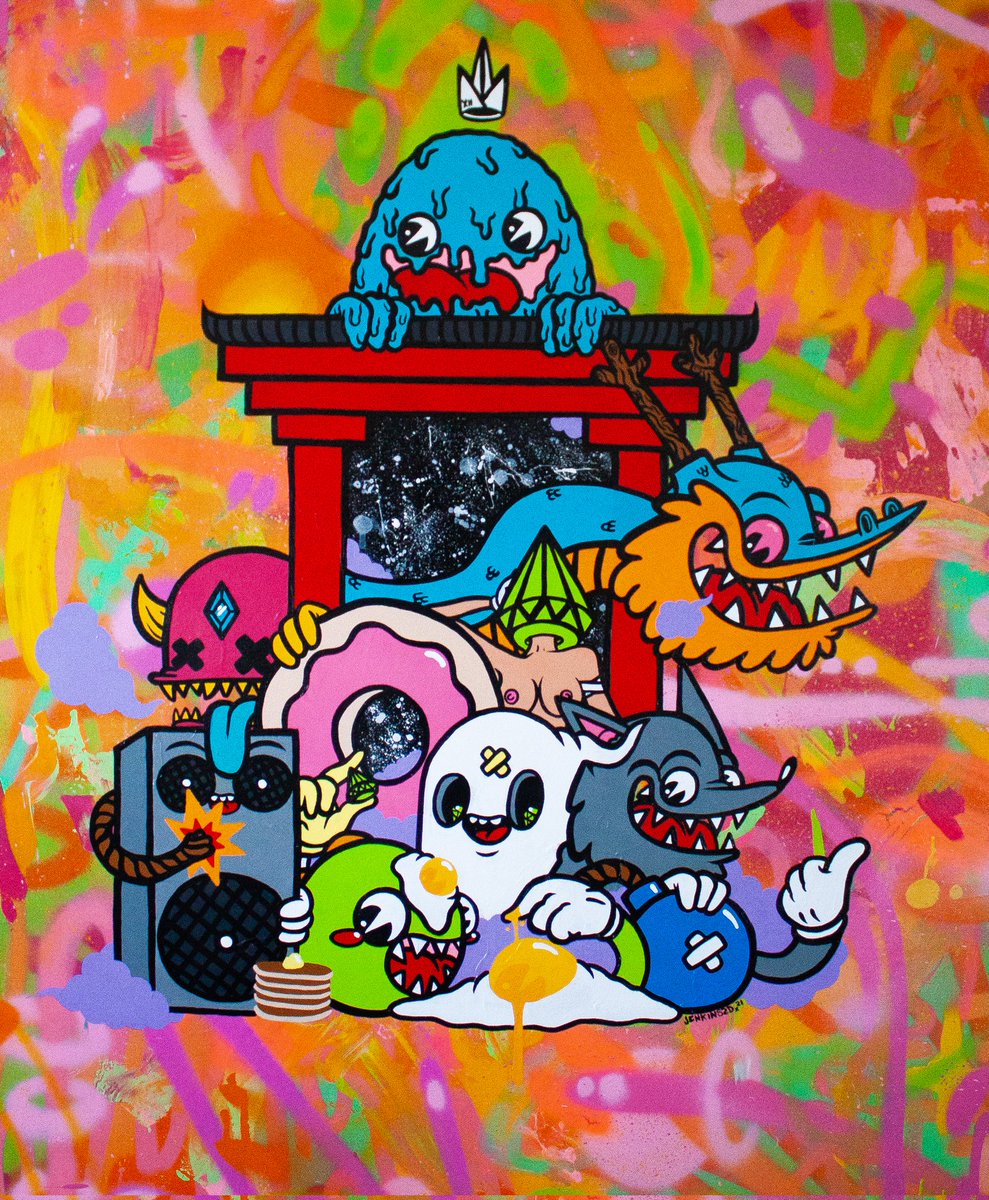jenkins2d's tweet photo. Yo! I'd like reintroduce myself to new friends, fam, and followers! My name is Johnny and I'm a 29 multidisciplinary artist that'll soon be jumping into the NFT space. The art I create has been with me since I could pick up a pencil and has developed everyday since. https://t.co/tdq0tELGN0