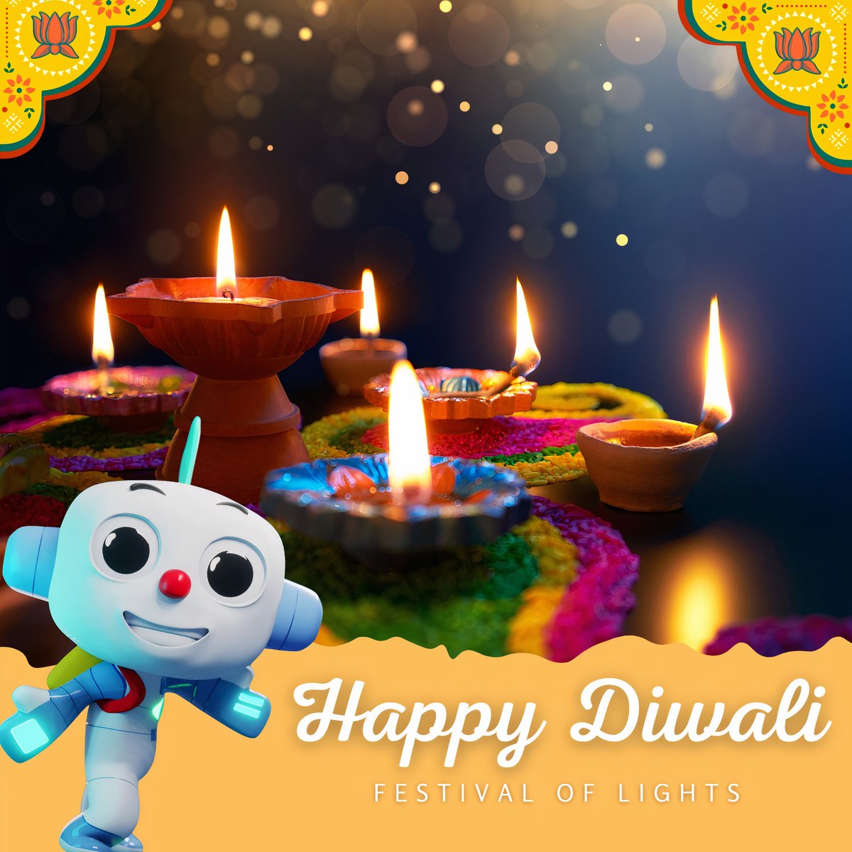 mellodees's tweet photo. Happy Diwali! 🤩Today we are celebrating the Festival of Lights ✨ Join Dee in today's celebration by learning about Diwali and enjoying the day with your families 😁 https://t.co/pUfPwYnAAI