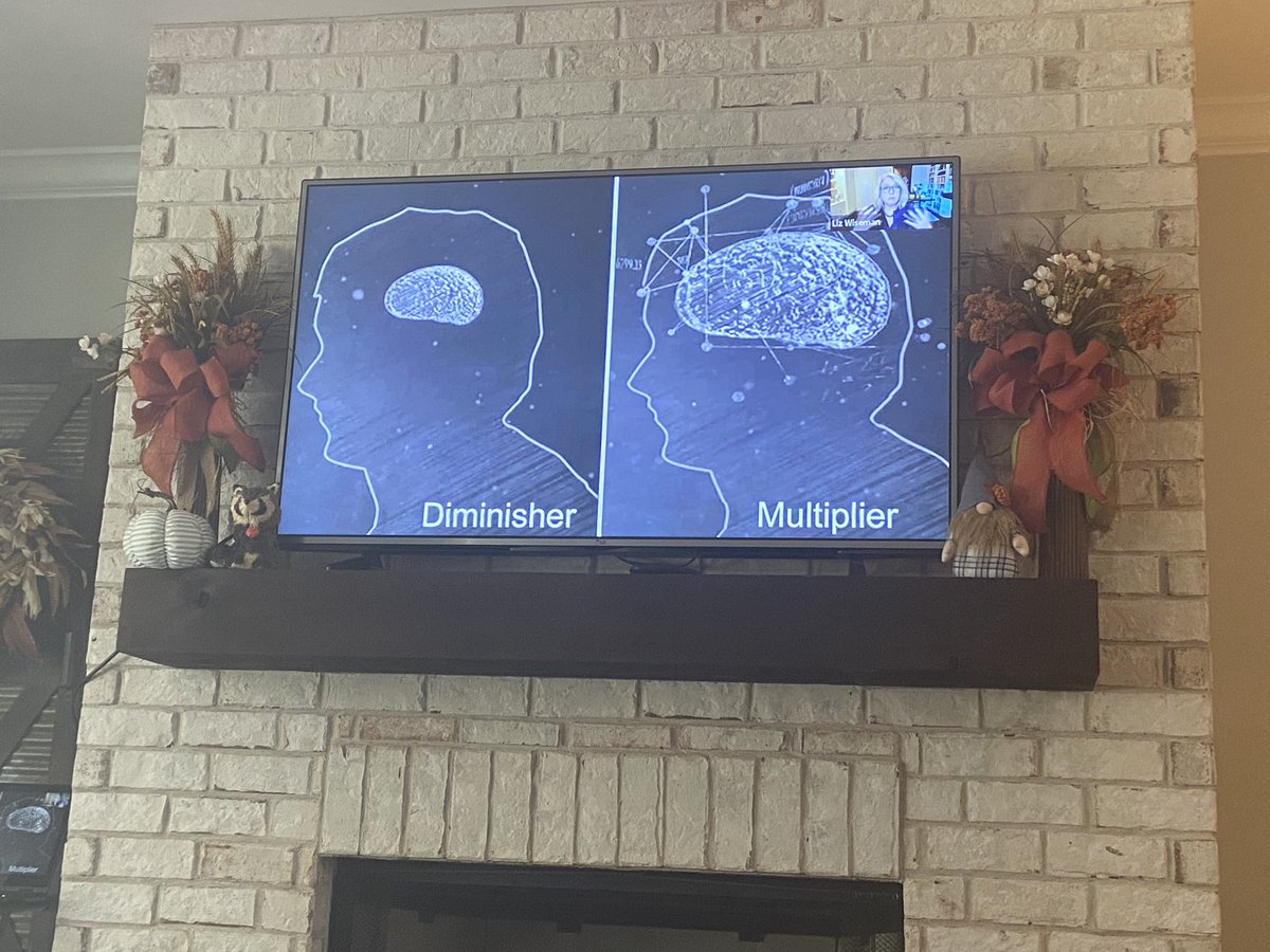 Sometimes we can diminish others, even while having the best of intentions. We have to be aware of how our actions can hold others back from reaching their full potential. #TLC2021 <a href="/jimknight99/">Jim Knight 🇺🇦</a> <a href="/LizWiseman/">Liz Wiseman</a>