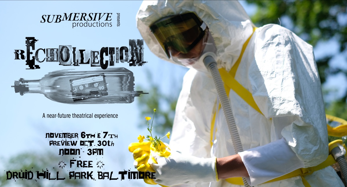 scottedelman's tweet photo. Those who've heard me rave over the years about @SubmersiveLLC, take note — this weekend in Baltimore's Druid Hill Park, they'll be performing "rECHOllection," described as "a near-future theatrical experience." Here's your chance to see for yourself what I've been talking about. https://t.co/KcCnWq0NgZ