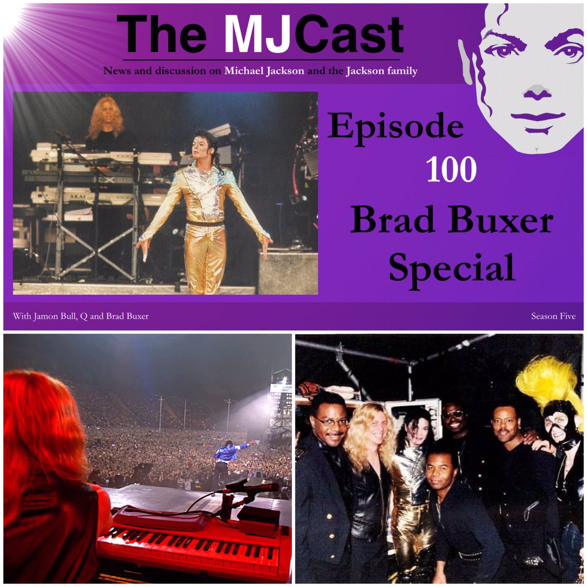TheMJCast's tweet photo. It's #TheMJCastFlashback!
In recognition of the 30th anniversary of #Dangerous, let's #rewind to our AMAZING chat with #BradBuxer, who worked on this iconic album. #TheMJCast100
Listen &amp; subscribe! -E💖
🟣 https://t.co/qlFPYTWY90
🟢 https://t.co/Wu6Fd6yrlA
#TheMJCastArchives https://t.co/pXtgxpyzVX