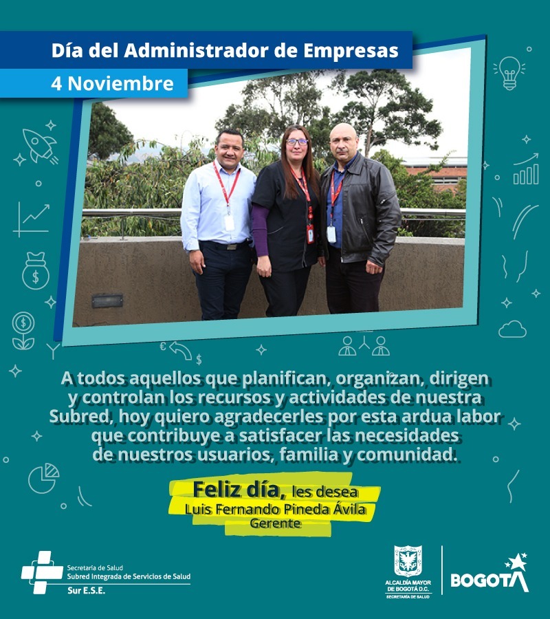 SubRedSur's tweet photo. 🎉Feliz día a todos los administradores de empresas que, con transparencia, honestidad y diligencia, laboran en las instituciones liderando y manejando de la mejor manera los recursos públicos. 👏🏻 #DíaDelAdministrador https://t.co/Ja3FwTvMJg