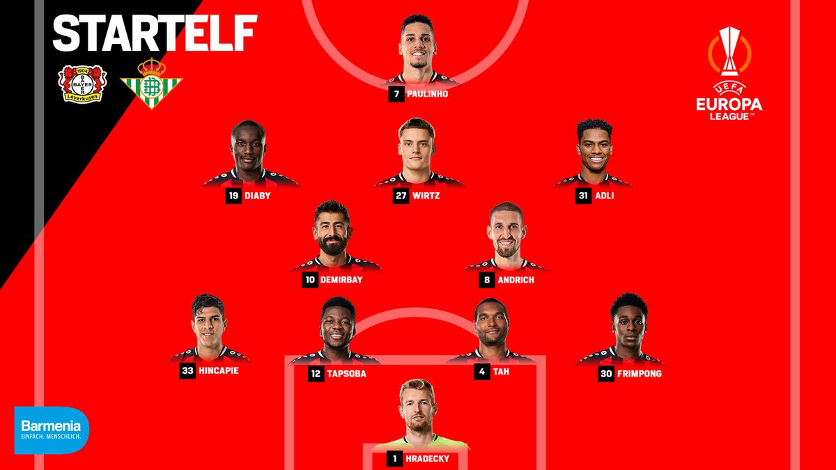 Leverkusen vs. betis