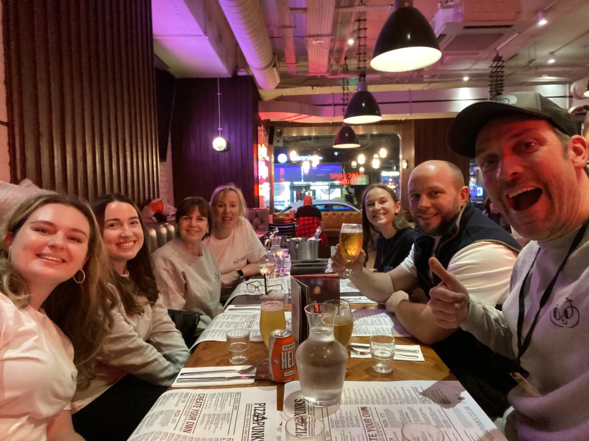 ctdavey's tweet image. Out with the incredible @be_daydream crew! Missing the legend @emilblum though 😭 #getonwithit