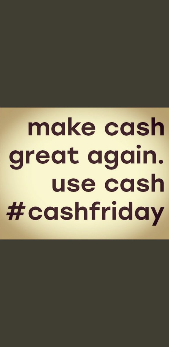 miltorbica's tweet photo. TODAY IS THURSDAY
TOMORROW IS #CASHFRIDAY
GET IT?
USE IT!
CASH IS ONE OF THE KEYS OF FREEDOM.
#UseCashEveryDay
#YesToFreedom #KBF https://t.co/uxeFNFkltr