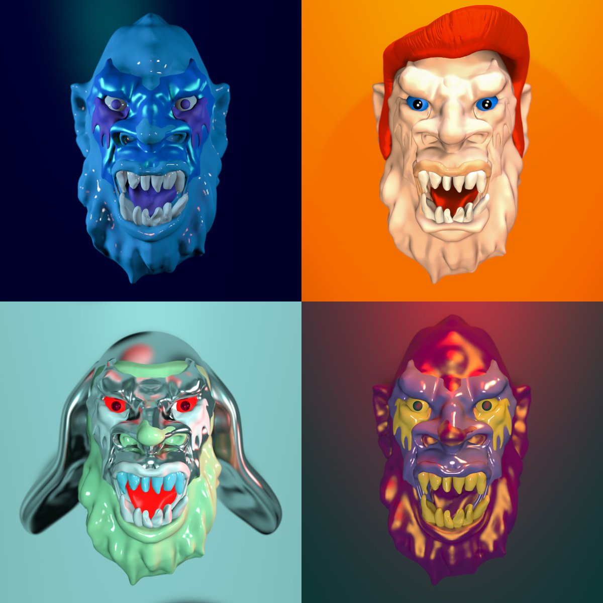 BiestLab's tweet image. 4 New 👹 Biest just escaped from the lab
Tropical Cocktail Party Night Biest
Robotic Wild Garlic Paste Sloppy Ear Biest
Silly Senior Red Hot Surfer Biest
Synthetic Deep Sea Biest

Catch them!
1/1, 3 tez #hicetnunc2000 
#hicetnunc #hen500k #HEN #tezosnft 

hicetnunc.xyz/BIEST%20LAB